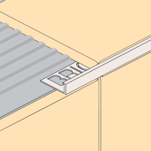 Square Edge Tile Trim